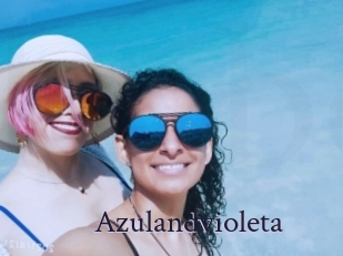 Azulandvioleta